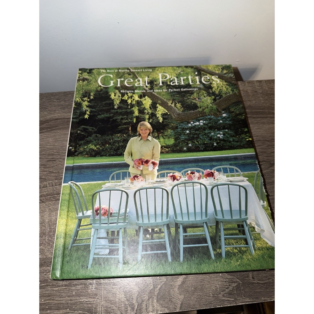 Great Parties Recipes, Menus, and Ideas for Perfect Gatherings hardcover 1997